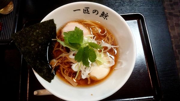 「芳醇おしょうゆらーめん」@一匹の鯨の写真