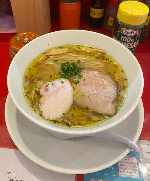 「青森産ニンニクの汐そば(並) ¥830」@Noodles Kitchen GUNNERS 大門浜松町店の写真