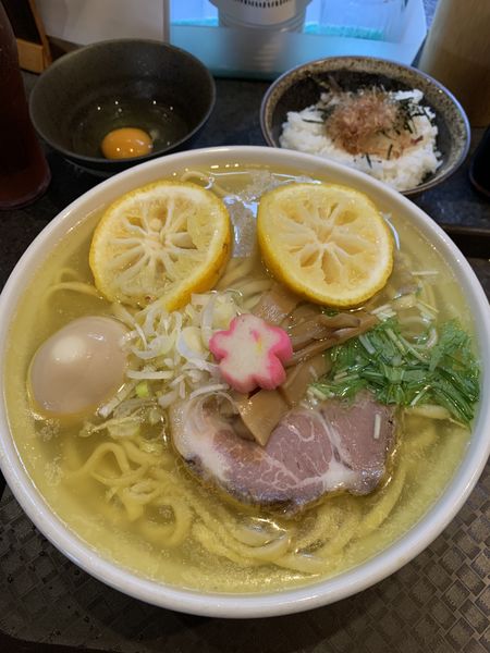 「【限定】ゆずラーメン 950円」@秋田ラーメン はまの写真
