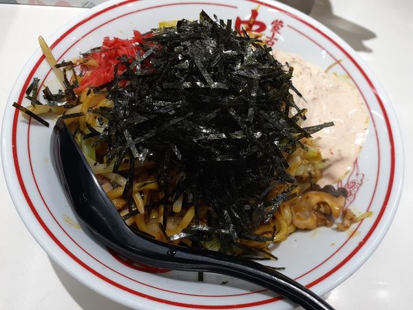 「【限定麺】イカリー焼きそば」@蒙古タンメン中本 横浜店の写真