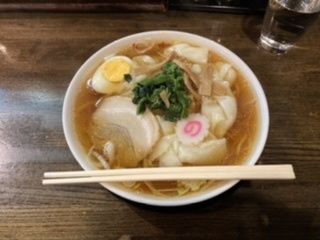 「ワンタンめん ¥600」@中華そば 光来の写真