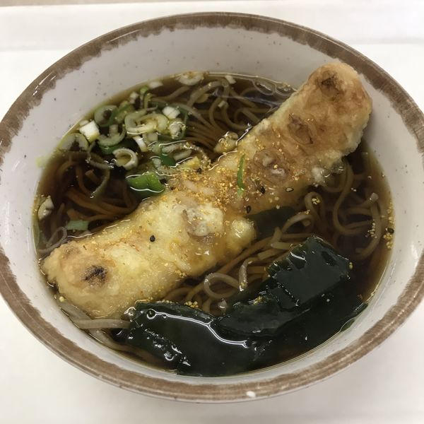 「ちくわそば（￥470）」@京浜ショッピングの写真