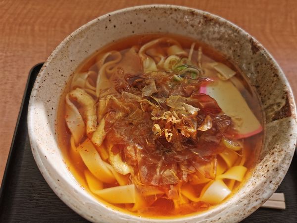 「きしめん」@中央自動車道 虎渓山PA（上り）スナックコーナーの写真