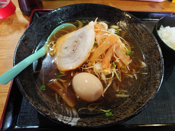 「辛ネギラーメン」@華蔵の写真