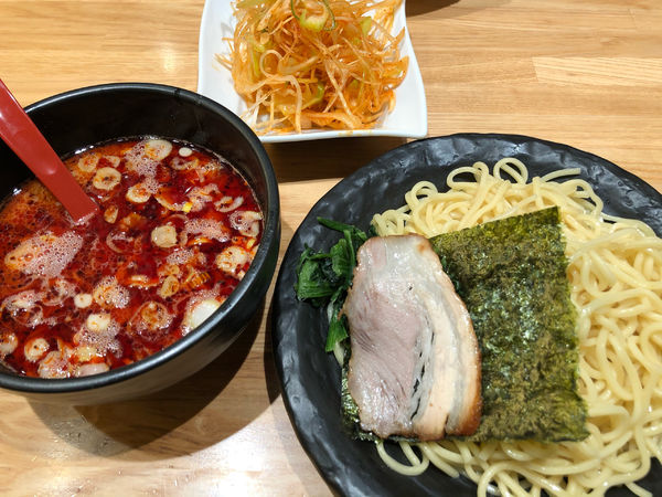 「あかつけ中盛ネギトッピ」@ラーメン大桜 相模原鹿沼台店の写真