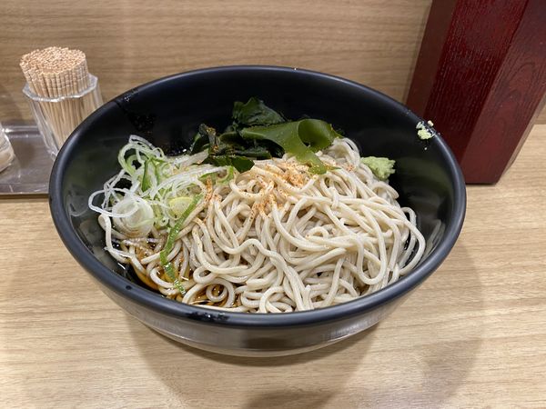 「冷やしかけそば310円」@吉そば 渋谷店の写真