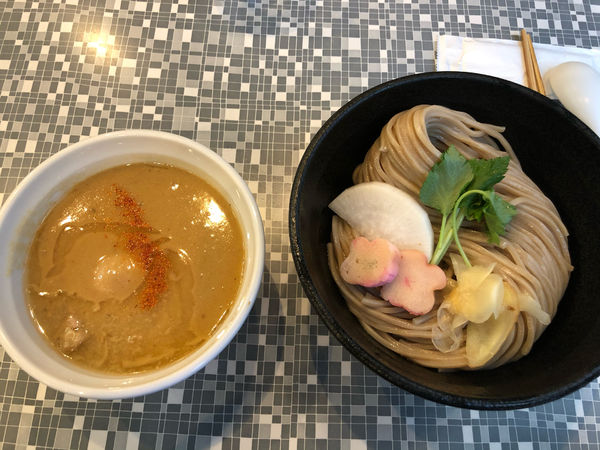 「銀だら西京味噌つけ麺」@鮮魚らーめん 五ノ神水産の写真