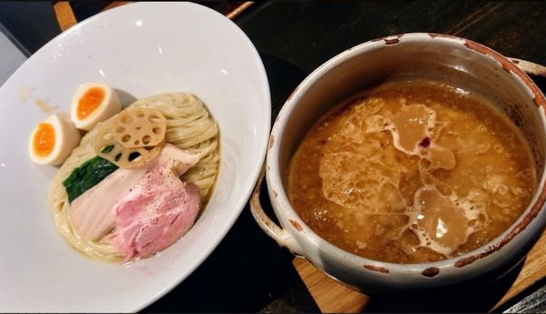 「名古屋コーチンつけそば」@麺者 すぐれの写真