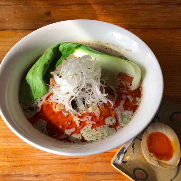 「担々麺＋味玉」@中華そば 七の写真