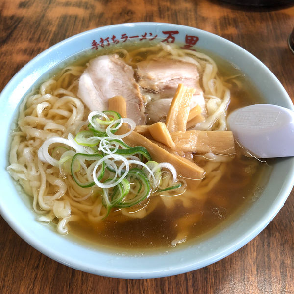 「手打ちラーメン」@手打ちラーメン 万里の写真