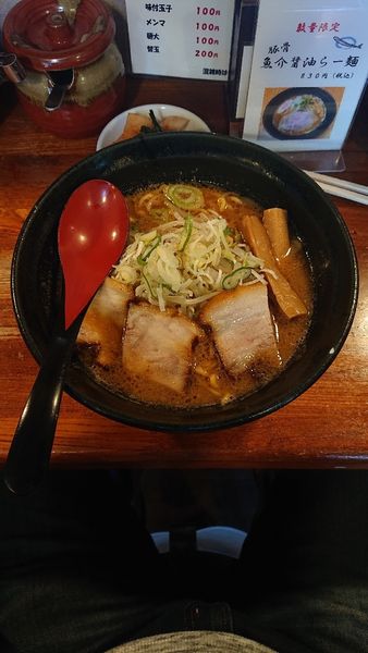 「令2・12・07豚骨味噌ラーメン(780円)」@らー麺とっつぁんの写真