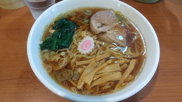 「らーめん750円」@らーめん うち田の写真