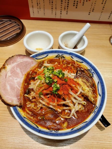 「黒孔雀　クローブ　ジンジャー　5辛」@スパイスらぁ麺 喰JACKの写真