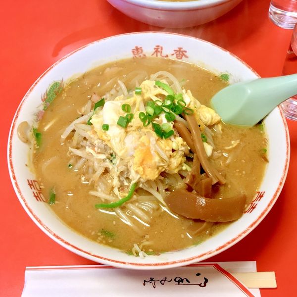 「味噌ラーメン。火曜日は大盛りサービス。¥720。」@恵礼香の写真