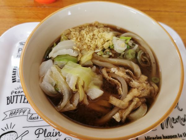 「かけ」@うどん 我夢者来の写真