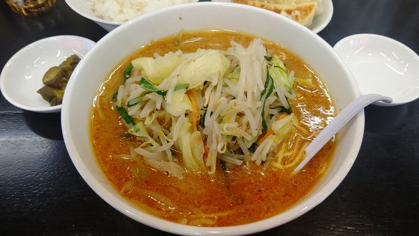 「味噌ラーメン６１９円＋税」@南京亭 川越店の写真