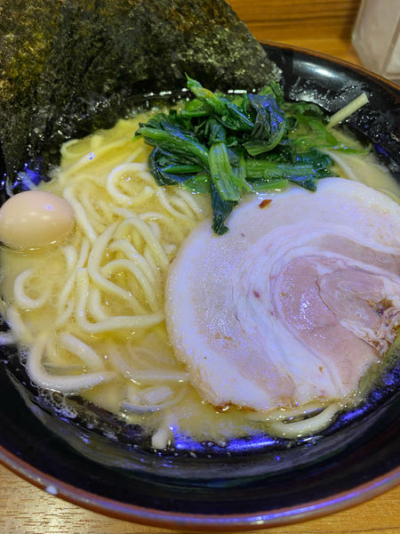 「ラーメン（塩）」@横浜家系ラーメン 壱角家 蕨店の写真