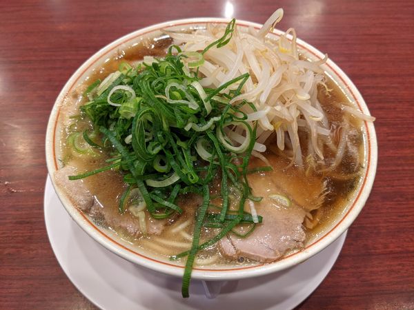 「ラーメン　野菜多め　750円」@本家第一旭 たかばし本店の写真