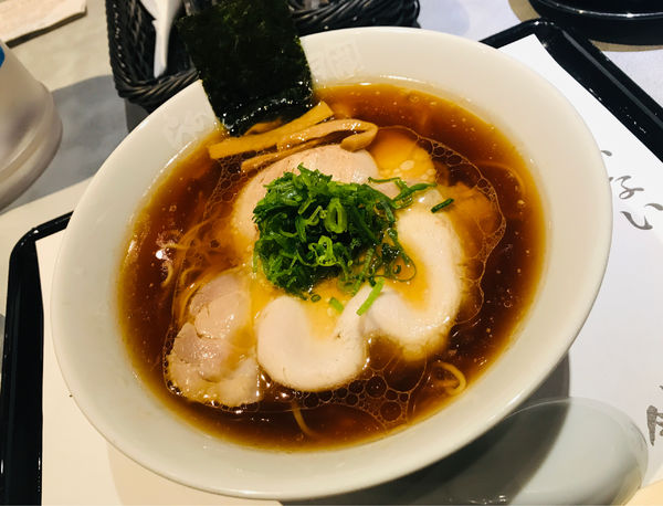 「【限定】飯田商店しょうゆらぁ麺＋黒トリュフチャーハン」@らあめん花月嵐 Bivi仙台店の写真