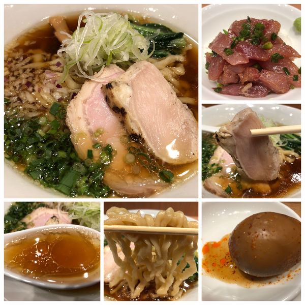 「【金町製麺】鬼北雉の中華そば 1200円寒ブリご飯350円」@ラーメンWalkerキッチンの写真