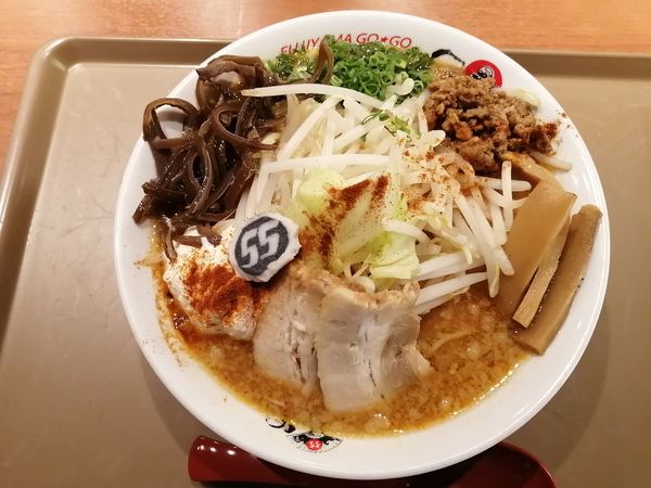 「メルティングチーズ味噌ラーメン」@FUJIYAMA GO★GO SEATTLE RAMEN STANDの写真