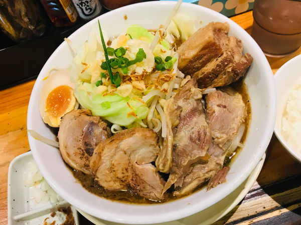 「【限定】カツオGソーキカレーver.(半ライス付き)＋Twitt」@千極煮干の写真