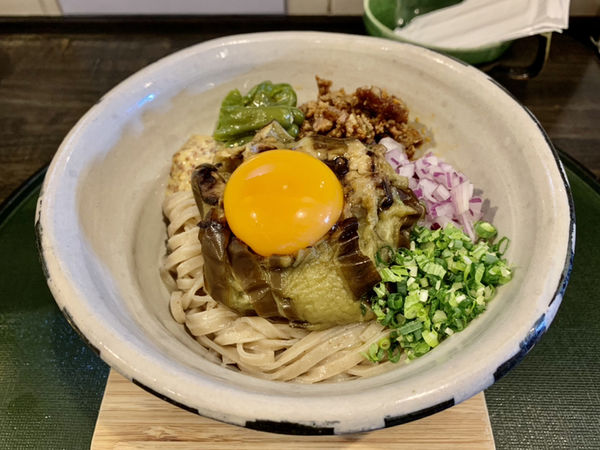 「季節のまぜそば…1050円」@ORIBEの写真