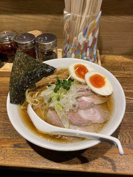「味玉チャーシュー（醤油）」@でびっと 中延店の写真