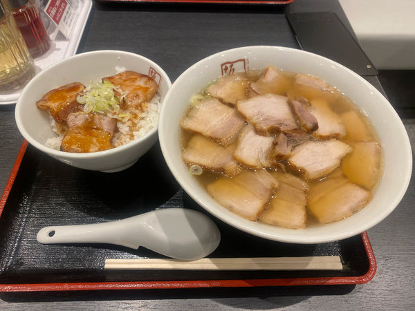 「焼豚ラーメン」@喜多方ラーメン坂内 南流山店の写真