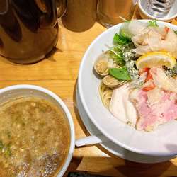 鶏と蛤の濃厚つけ麺