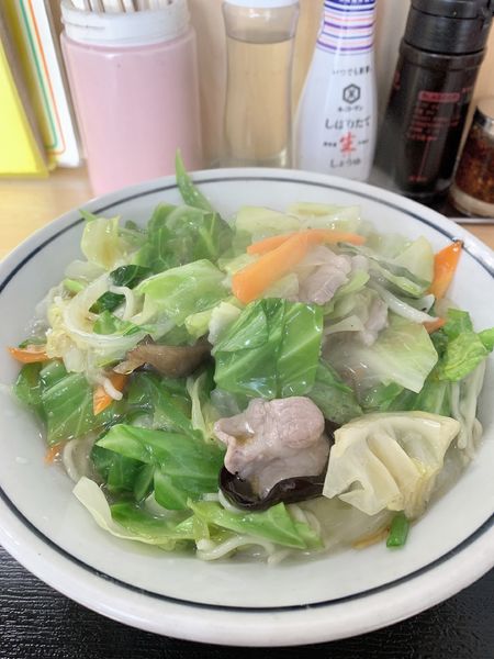 「うまにそば500円」@中華料理 タカノの写真