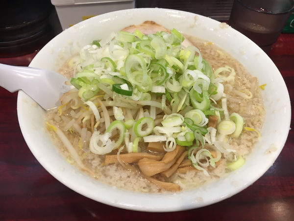 「ラーメン大盛　ギタギタ」@こってりらーめん なりたけ TOKYOの写真