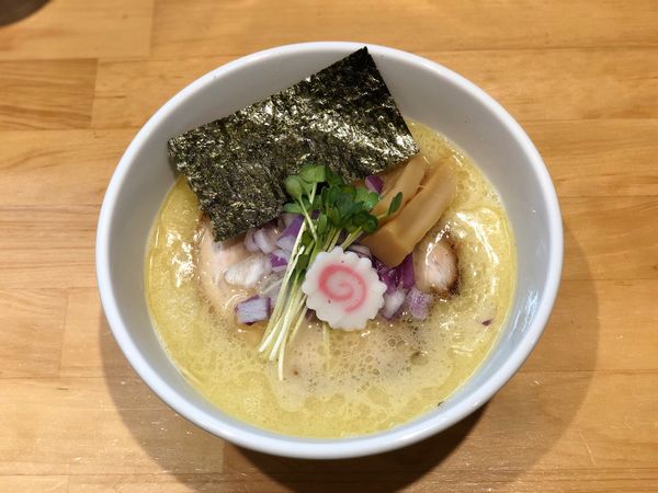 「名古屋コーチン鶏白湯 ¥800」@らーめん酒房 しのやの写真