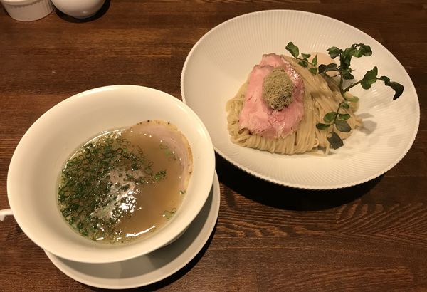 「塩つけ麺 ¥980」@創作麺工房 鳴龍の写真