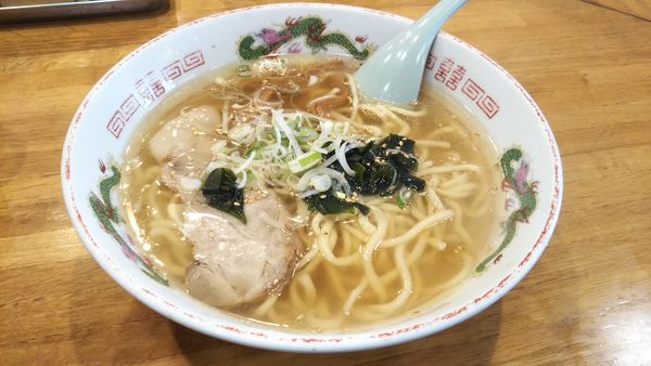 「塩ラーメン」@手打らーめん 珍來 紙敷店の写真