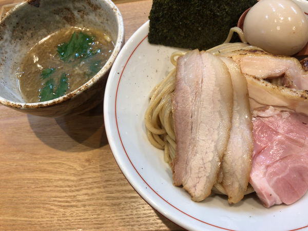 「特製濃厚にぼしつけ麺(中盛)」@(SCLabo)の写真
