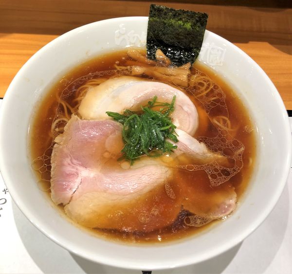 「しょうゆらぁ麺　飯田商店」@らあめん花月嵐 八潮駅前店の写真