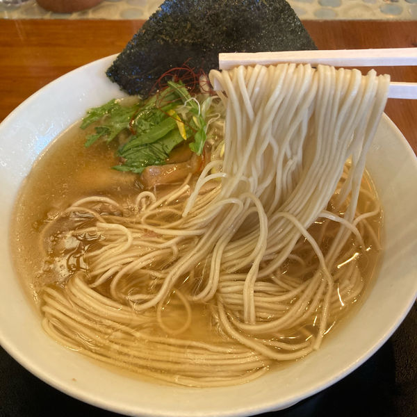 「ゆずしおそば」@麺や食堂 本店の写真