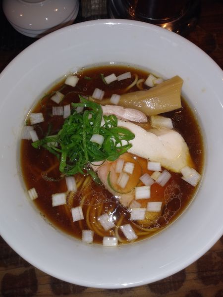 「淡麗軍鶏蕎麦」@つけめん・らーめん活龍 下館店の写真