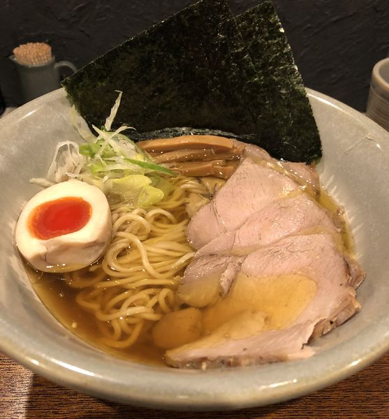 「特製清澄(せいりゅう)1050円」@Homemade Ramen 青麦の写真