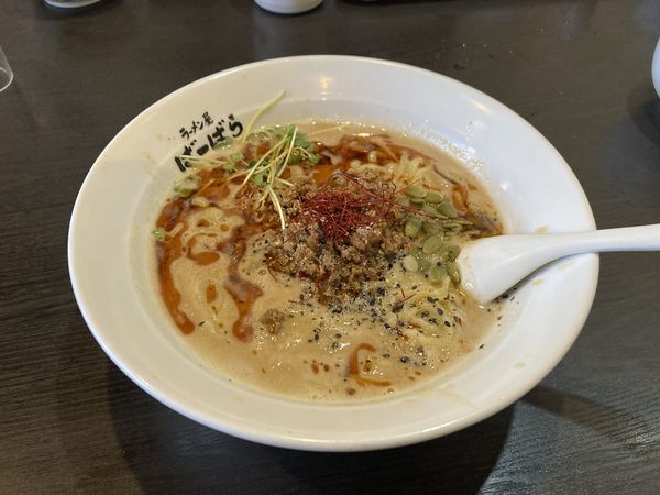 「特濃担々麺」@ばーばら 美合店の写真