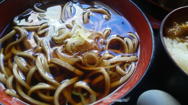 「カレーセット 600円」@蕎麦 さだはる 西新橋店の写真