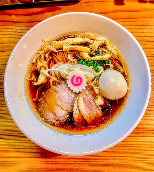 「鴨中華そば」@はりけんラーメン 南店の写真