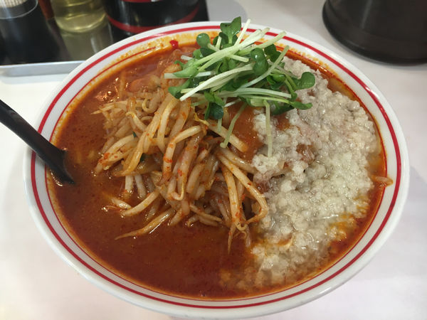 「北極の炎　背脂」@蒙古タンメン中本 草加店の写真