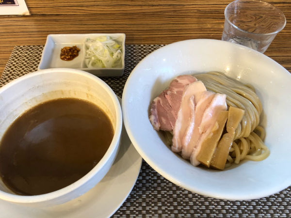 「つけ麺+チャーシュー鶏」@つけ麺 和の写真