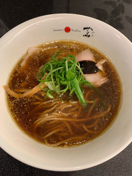 「醤油ラーメン＋ネギ肉ご飯」@Japanese Soba Noodles 蔦の写真