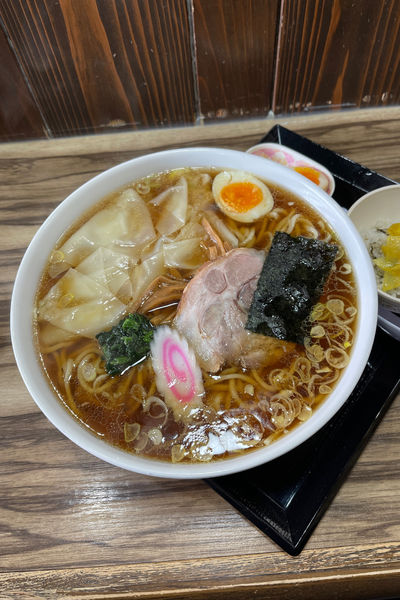 「ワンタンめん 中盛」@池袋大勝軒 川越店の写真