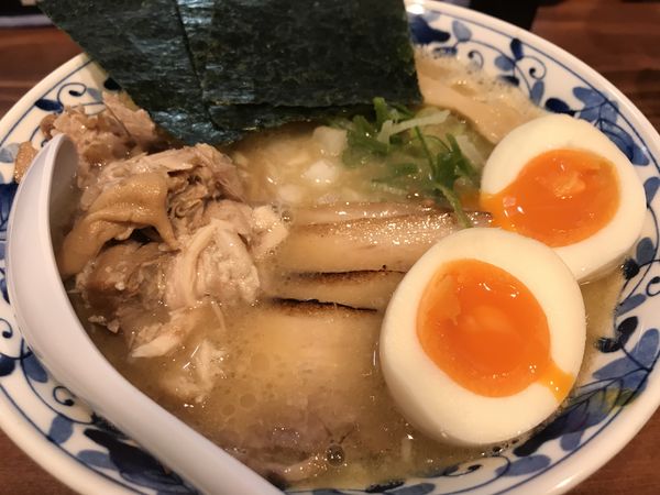 「特製濃厚鶏白湯そば 他 1,400円」@らぁ麺 ばらやの写真