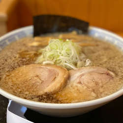 煮干中華750円(細麺・普通)