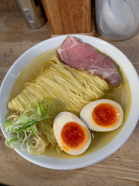 「味玉琥珀そば」@まつやの写真